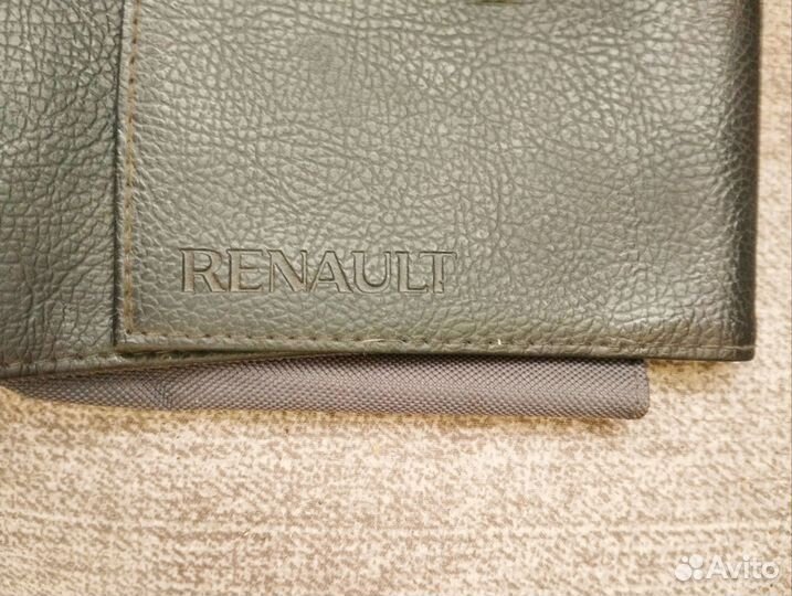 Сумка для документов Renault кожаная