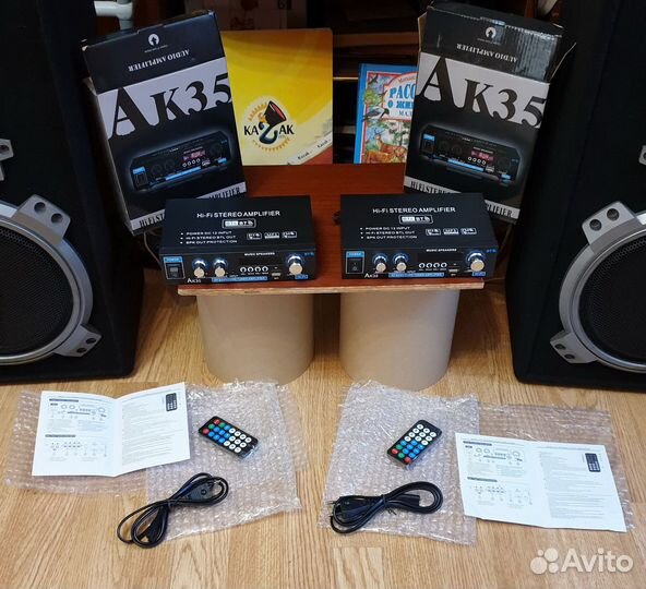 Усилитель Ak35 Hi-Fi аuх mр3 bluetооth FM USB