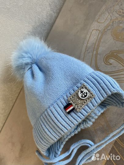 Шапка зимняя с рождения