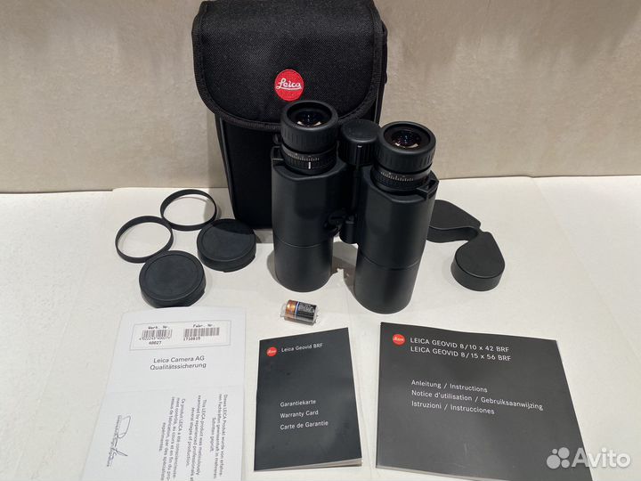 Бинокль Leica Geovid 8/10*42BRF