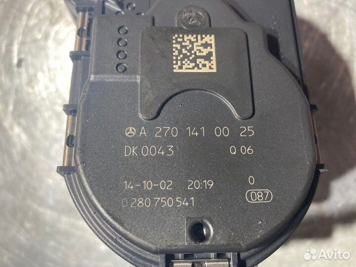 Заслонка дроссельная Mercedes E-Class W212 M274