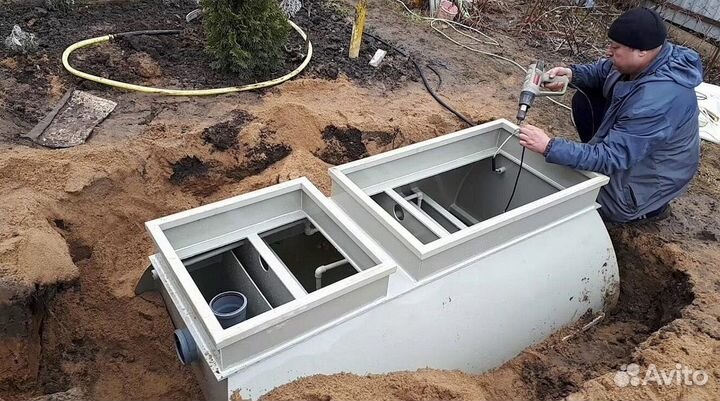 Септик под ключ. Кристалл