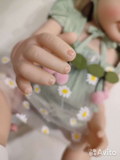 Кукла реборн девочка 55 см(можно купать)