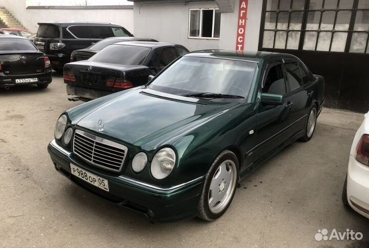 Бампер передний Мерседес 210 ешка, mercedes w210