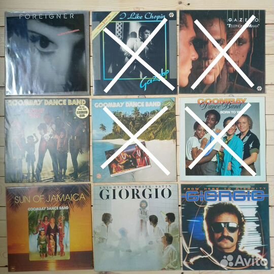 Foreigner,goombay dance band,giorgio