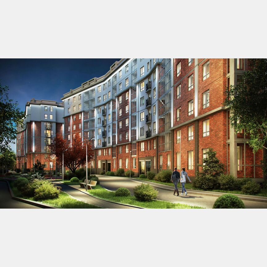 3-к. квартира, 87,8 м², 6/8 эт.