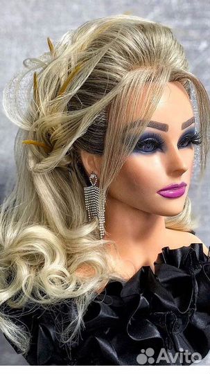 Учебная голова, болванка, манекен, парикмахерская