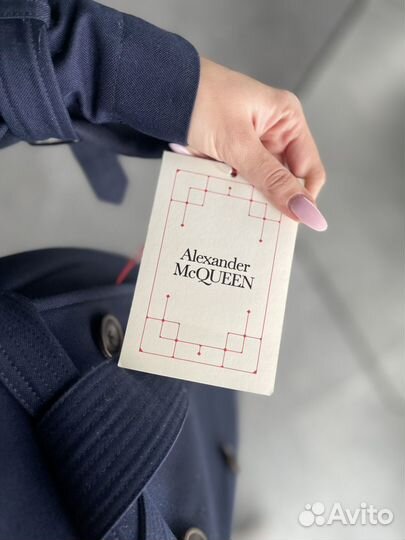 Тренч alexander mcqueen