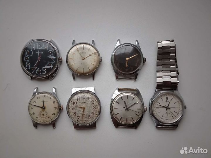 Наручные часы механические СССР мужские ретро