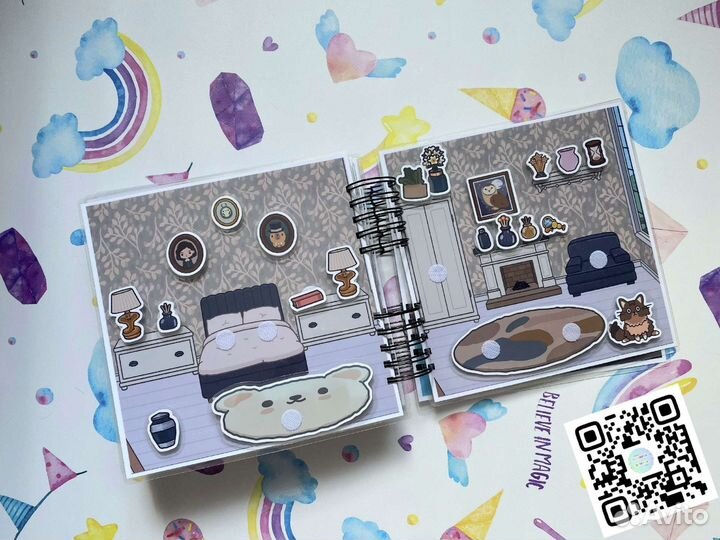 Альбом на липучках Тока Бока 