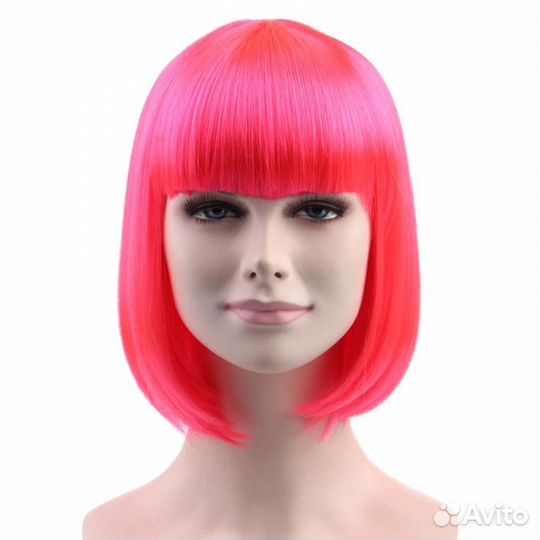 Парик красный