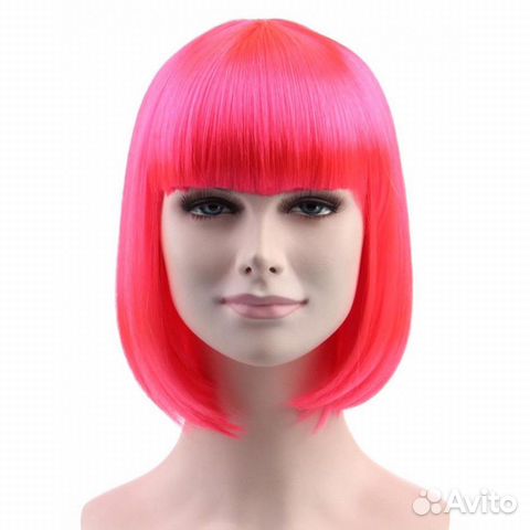 Парик красный