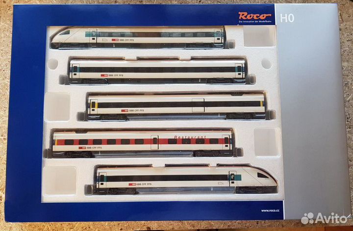 Модель скоростного поезда Roco 1:87