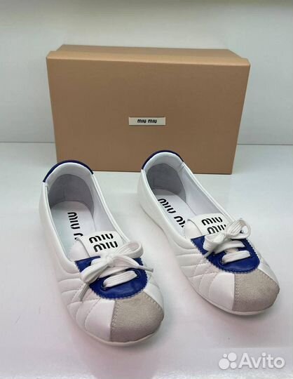 Балетки Miu miu