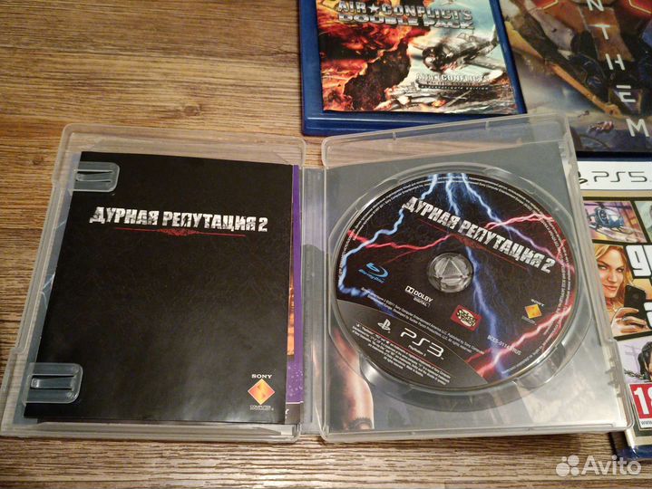 Игры на дисках PS4 и PS3