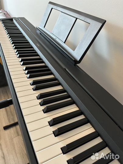 Цифровое пианино yamaha p 45 со стойкой
