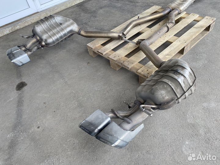 Выхлопная система w212 amg