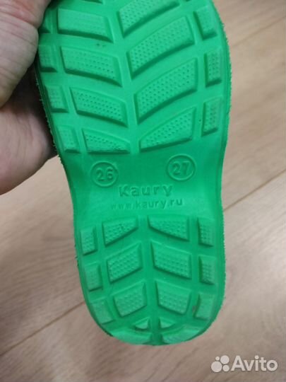 Детские резиновые сапоги 26 размер