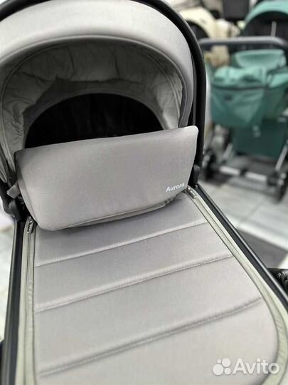Новая коляска 2 в 1 Carrello серая