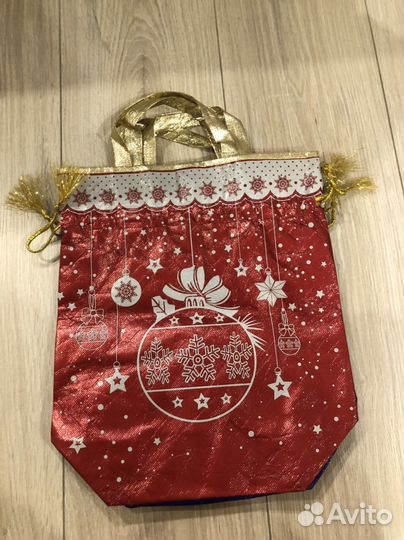 Мешок для подврков новогодних