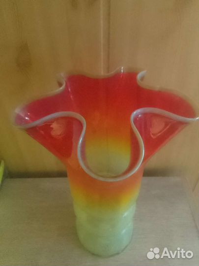 Ваза хрустальная большая СССР