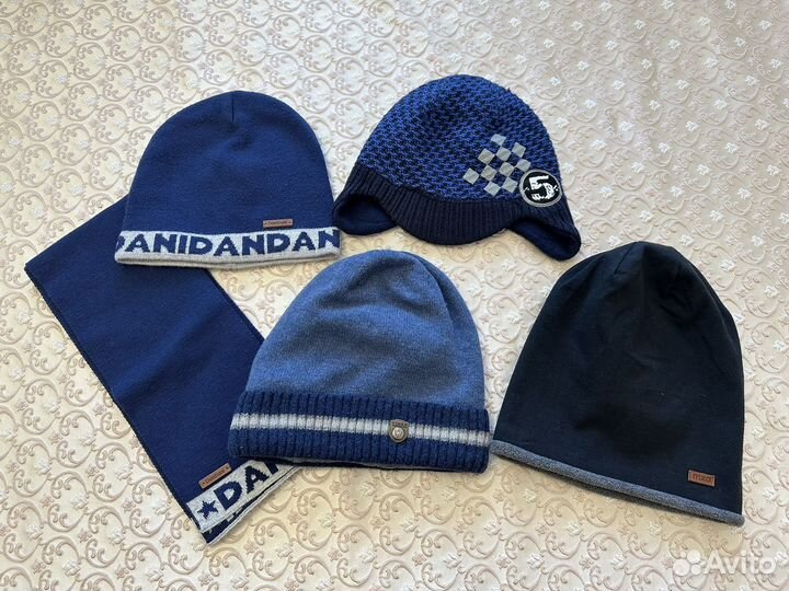 Шапка для мальчика 52-54