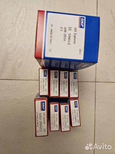 Подшипники 608 2rsh, 6002, 6202, 6001, 6303 SKF