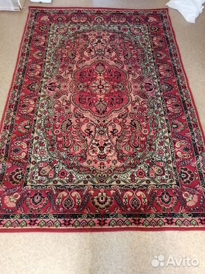 Ковёр Шерсть 1,38 м * 1,98 м СССР