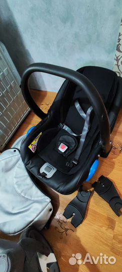 Коляска 3 в 1 Adamex Monte Karbon