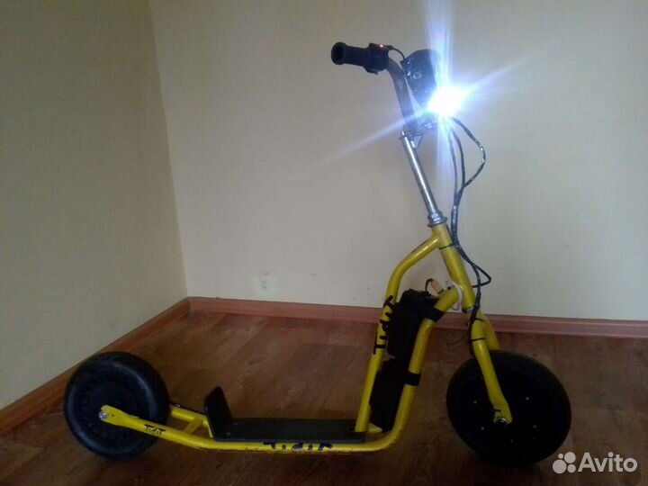 Электросамокат резвый, мягкий, полнопривод