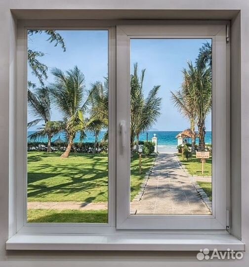Окно пластиковое на заказ в рассрочку