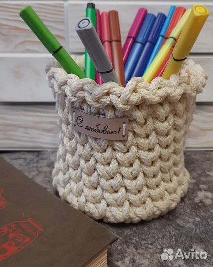 Подставка для канцелярии, цветов, косметики