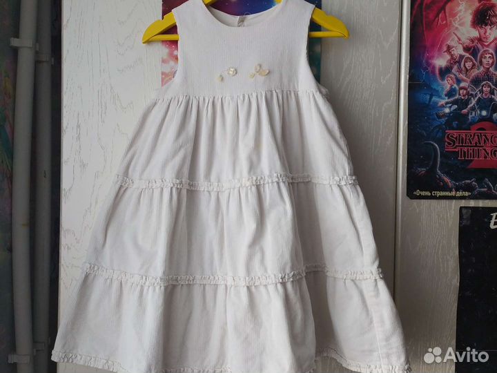 Платье для девочки тёплое