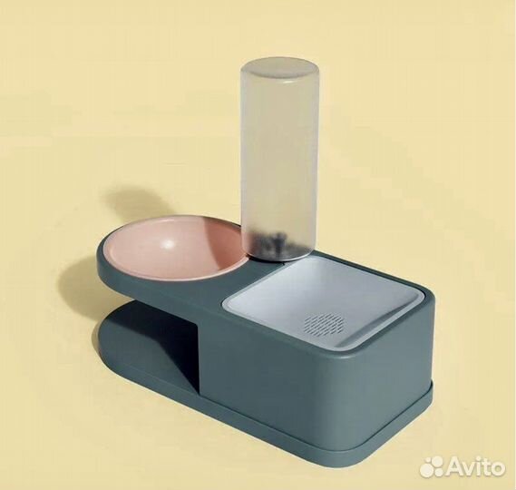 Кормушка для кошек с автопоилкой