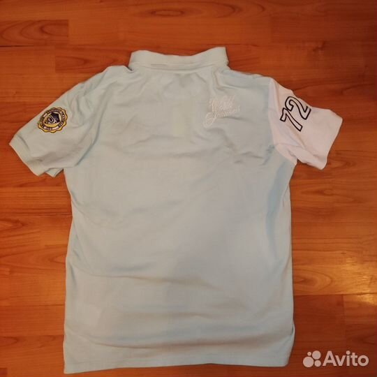 Поло ecko unltd голубое