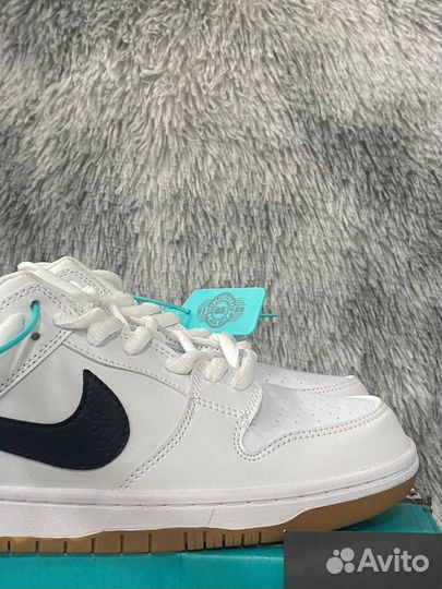 Nike Dunk SB White Gum Белые Оригинал