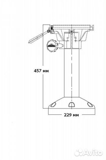 Стойка Springfield под сиденье Columbia