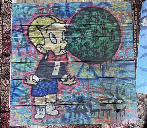 Картины из дерева с печатью 3Д новые