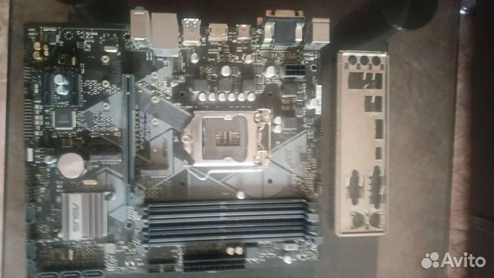 Intel core i5 9600k + Asus Prime B360M-A