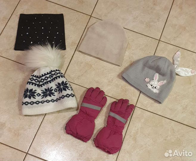 Шапки на девочку 8-12 лет