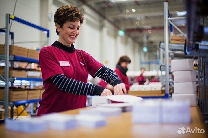 Фасовщик на склад Вахта / Бесплатный автобус