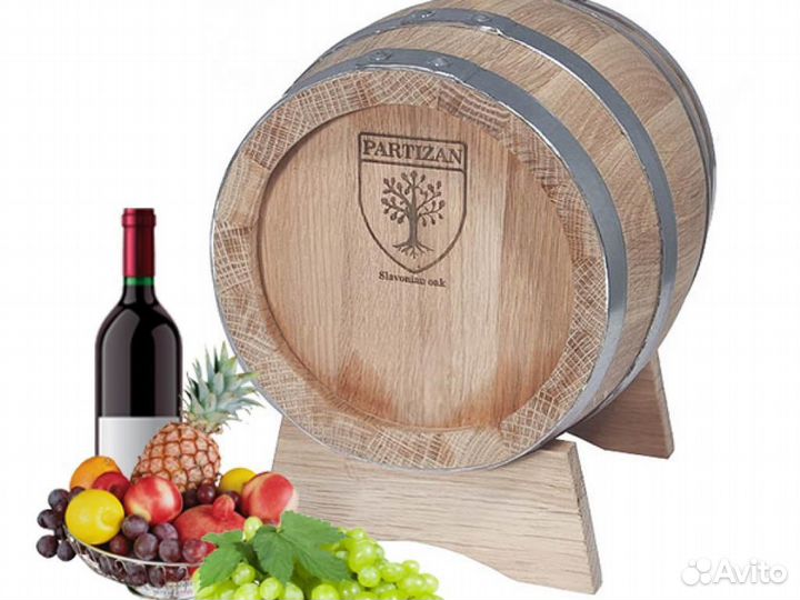 Бочка Partizan (Партизан) 50 л сильный обжиг (сла