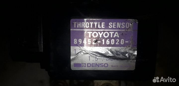 Дроссельная заслонка Toyota Corolla II,EL51, 4EFE