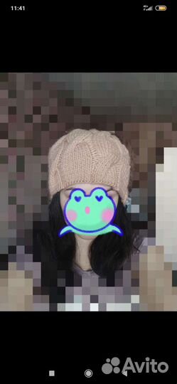 Шапка женская вязанная
