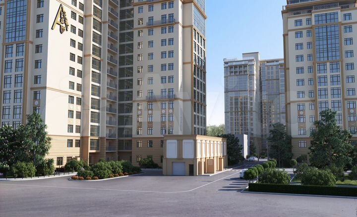 2-к. квартира, 56,3 м², 12/20 эт.