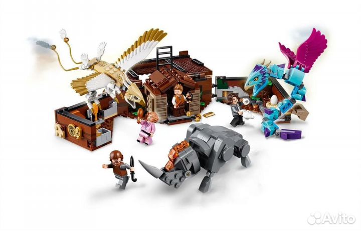 Конструктор 39148 Чемодан Ньюта Саламандера 720дет