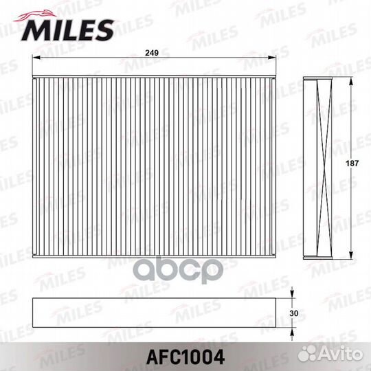 Фильтр салонный AFC1004 Miles