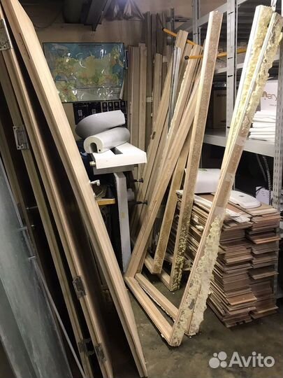 Двери межкомнатные с коробкой б/у