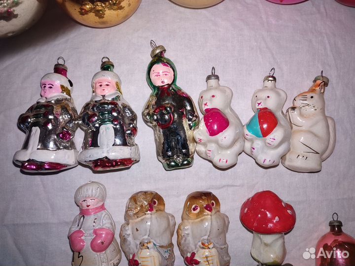 Елочные игрушки СССР