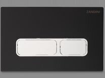 Кнопка инсталляции Zandini Z-16 черная хром